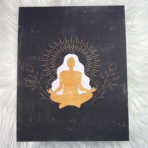 Wall Art Bohemian Woman Silhouette Celestial Print Poster Unframed - Picture 7 of 16